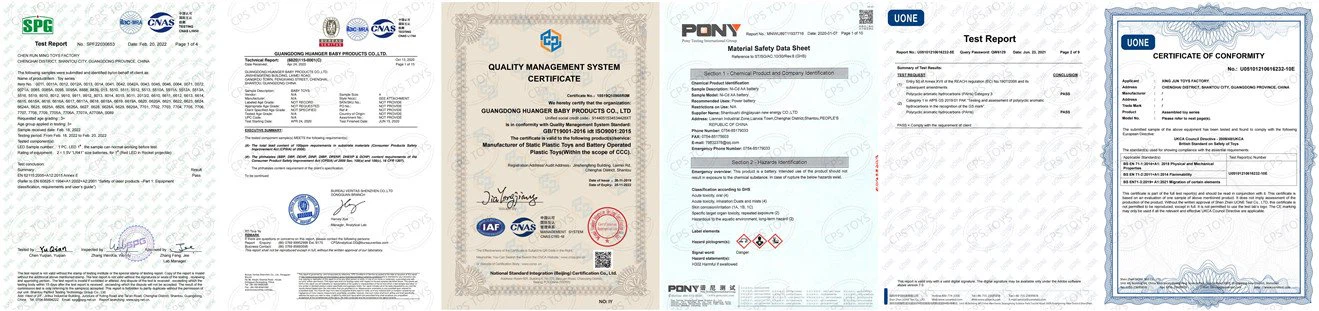 Certificado ASTM / cumplimiento piezas magnéticas