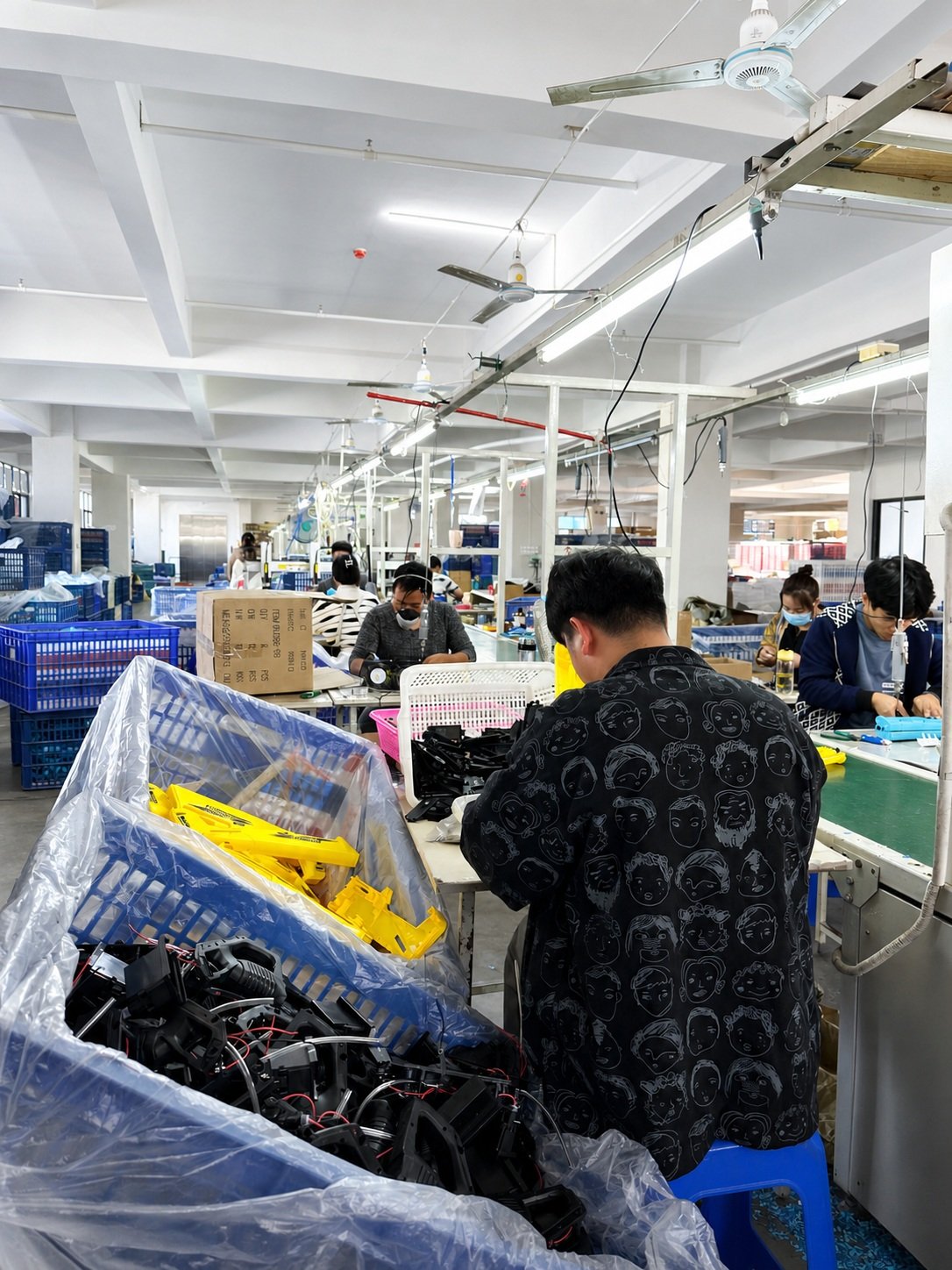 Línea de producción de bloques en Chenghai
