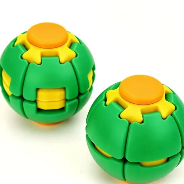 Colorful 3D-Printed Stress Relief Ball: A Dual-Function Fing