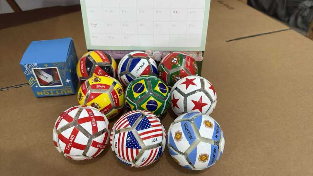 Wholesale of Cross-Border Soccer-Themed Stress Relief Button